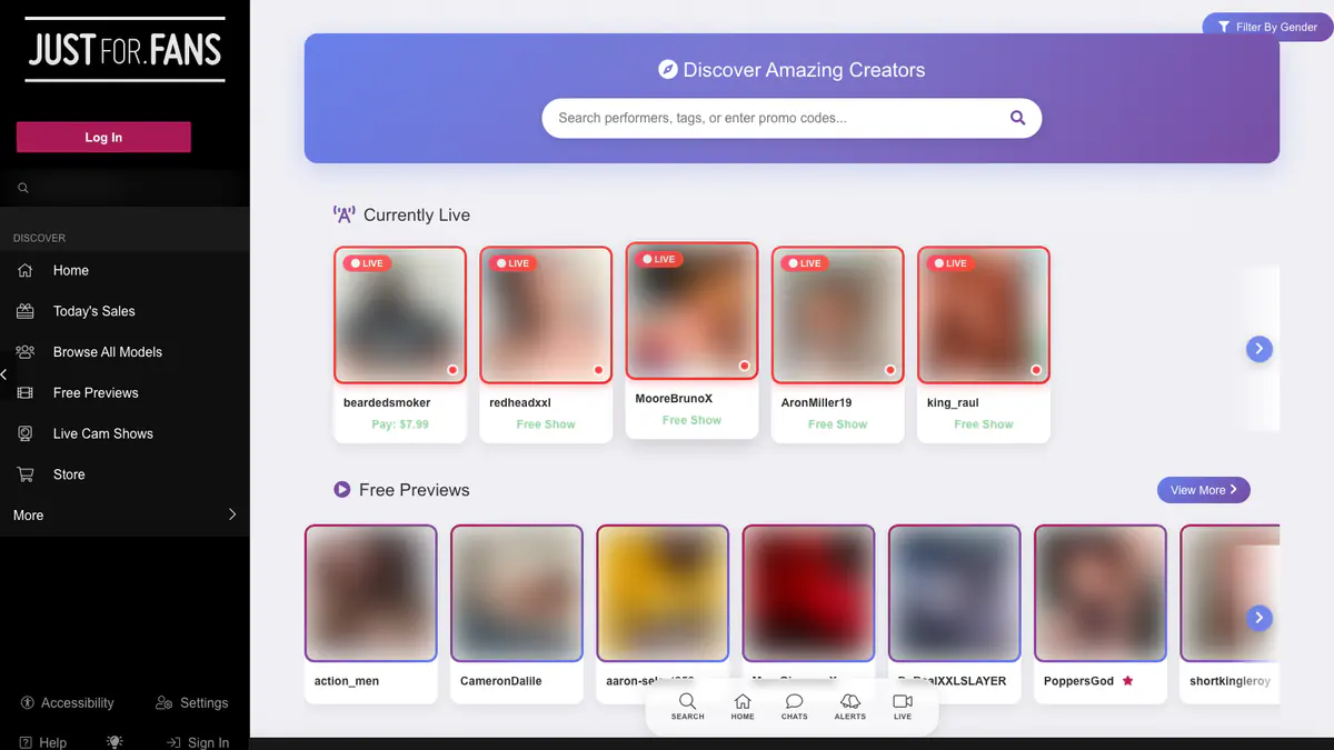 Justforfans Video Downloader browser extension screenshot 2